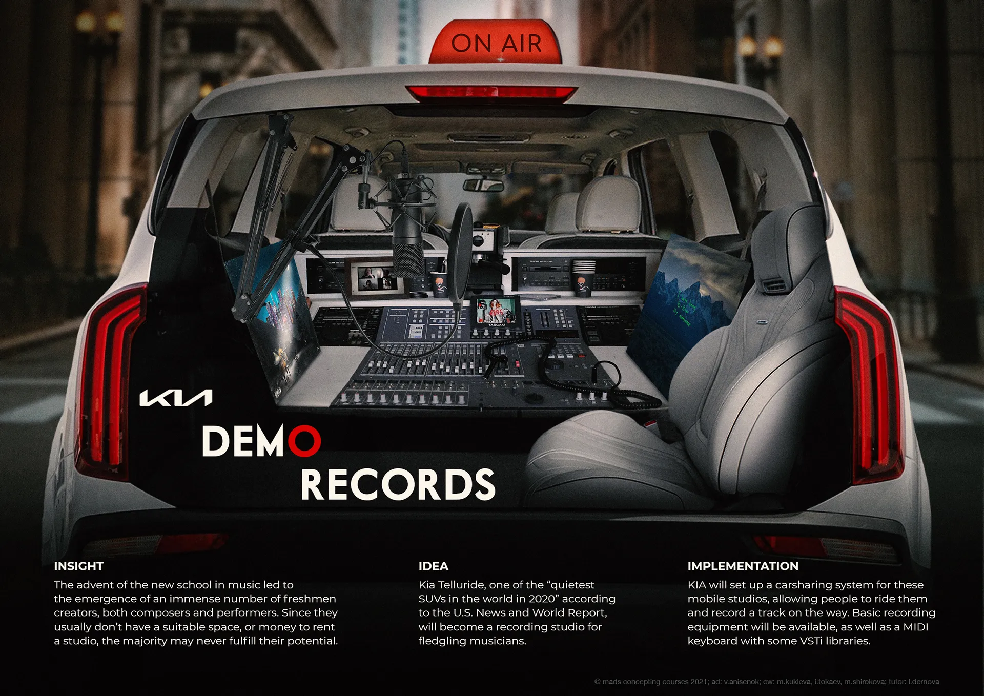 Kia: Demo Records